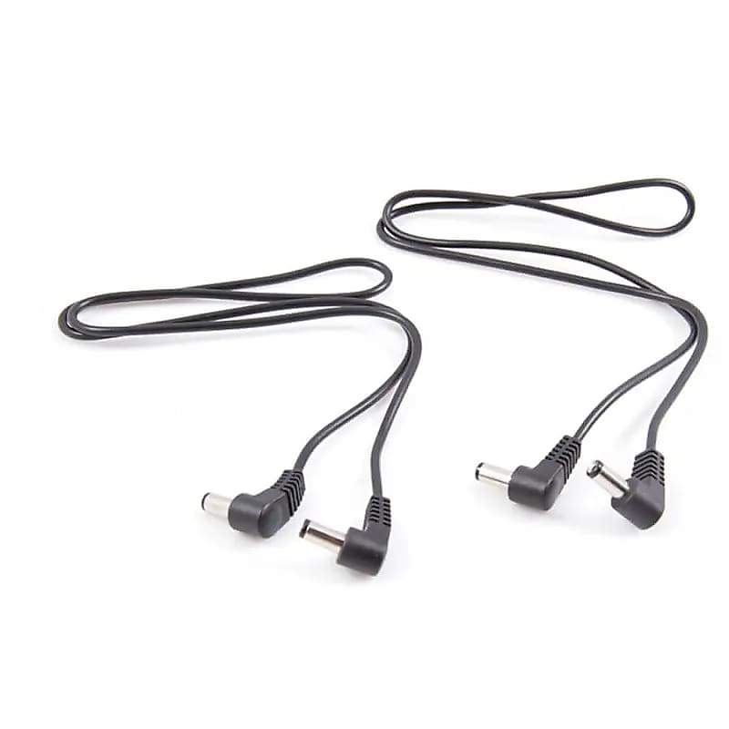 Voodoo Lab R24-2 2.1mm Right-Angle Cable 2-Pack - 24" image 1