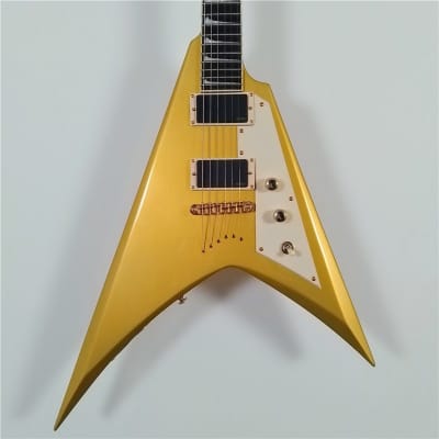 ESP LTD KH-V Kirk Hammett Signature, Metallic Gold, B-Stock for sale