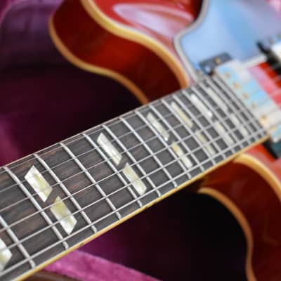 2016 Gibson Memphis Freddie King 1960 ES-345 No.65 of 200 Sixties Cherry VOS w/OHSC, COA & Paperwork image 21