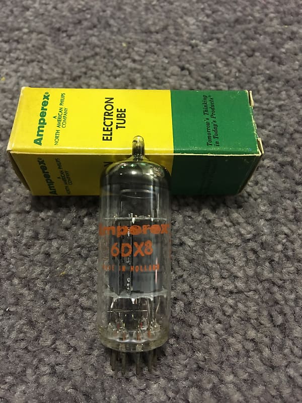 Amperex 6DX8 Electron Tube Reverb