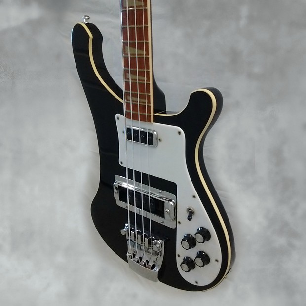 Rickenbacker 4001 Bass - 1974 - Black Jetglo image 1