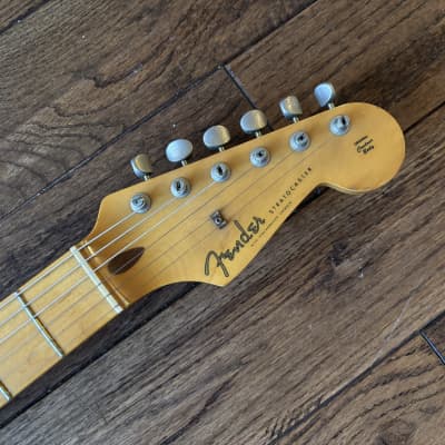 1989 Fender ST-57 Stratocaster 1957 Reissue Sunburst MIJ Fujigen Japan image 7