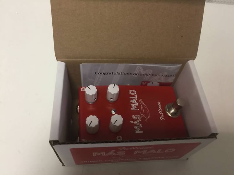 Fulltone Mas Malo Distortion/Fuzz Pedal w/ Original box