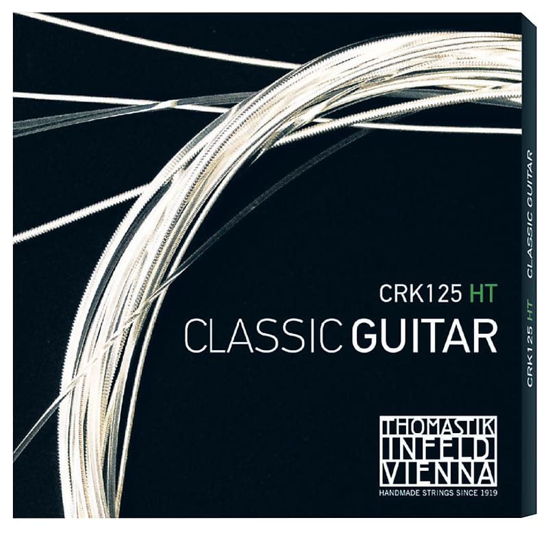 Thomastik-Infeld CRK125HT Classic Guitar Carbon Nylon Hybrid Acoustic Guitar Strings - Hard (.25 - .47) image 1