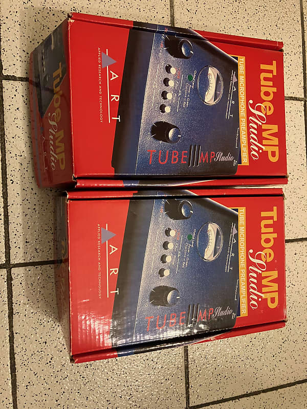 Art Tube MP Studio Microphone Preamp  - Black 2units for STEREO  			