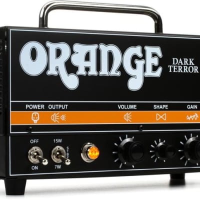 Orange Dark Terror 15/7-watt High-gain Guitar Tube Head for sale