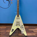 USED Gibson 70's Flying V Vintage White Pearly Gates pickups 2021 w/OHSC