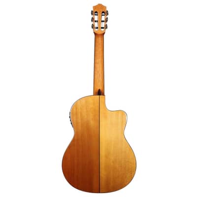 Cordoba GK Studio Flamenco Nylon-String Left-Handed Acoustic-Guitar image 2