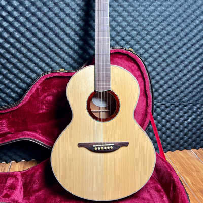 Hsienmo 38' S50 Linglong Full Solid Germany Spruce + Mahogany with hardcase for sale