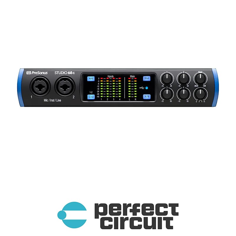 Presonus Studio 68c USB-C Audio Interface [DEMO]
