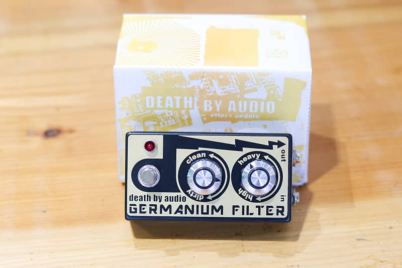 Death By Audio Germanium filter 2024 - gold image 1