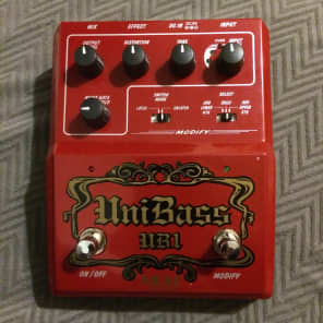 AKAI UB-1 UniBass アカイ ベース ディストーション ユニベース Akai UniBass UB1 Harmonized Bass Distortion | Reverb