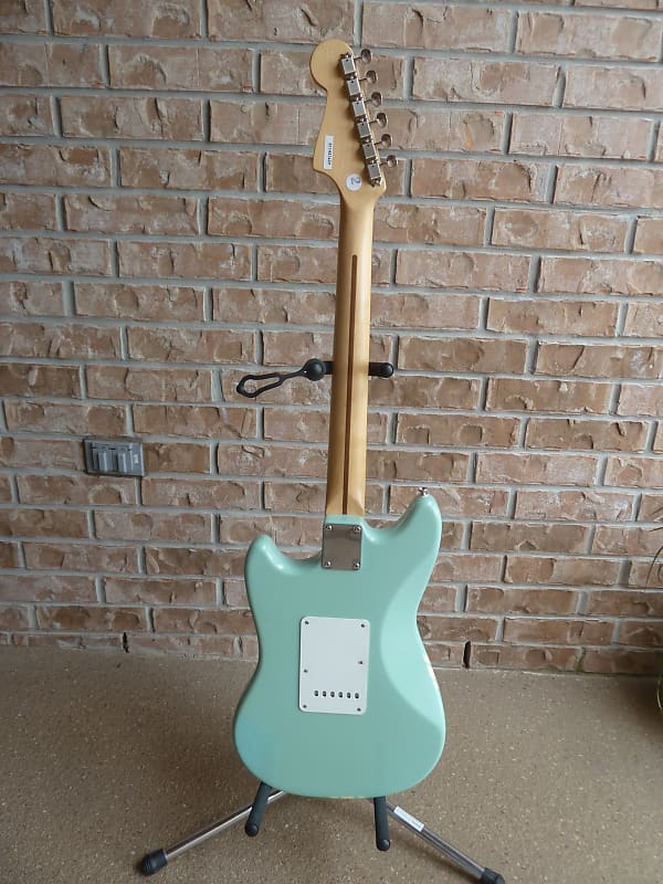 お気に入り Cyclone Squier サーフグリーン Fender by エレキギター 