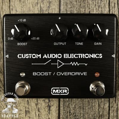 ギター MXR CUSTOM AUDIO ELECTRONICS MC-402 MXR® CAE BOOST/OVERDRIVE - Dunlop