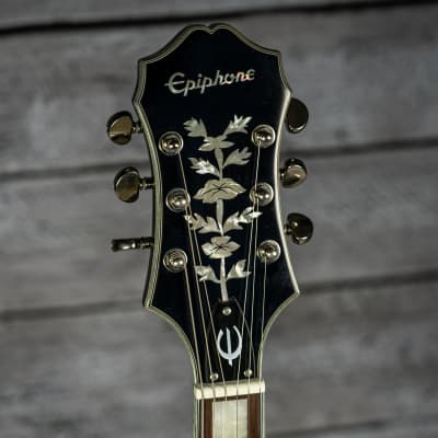 Epiphone Emperor Swingster - Black Aged Gloss image 6