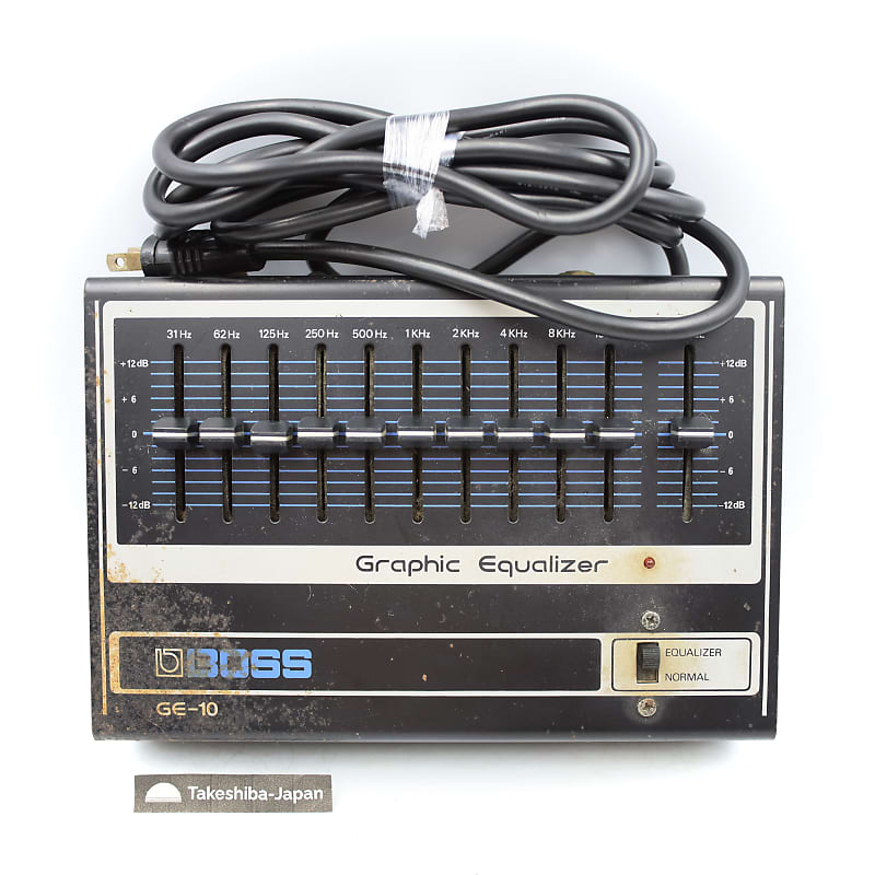 ギター BOSS GE-10 Graphic Equalizer Boss GE-10 Graphic EQ | Reverb Canada