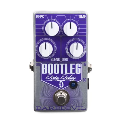 Daredevil Pedals Bootleg Dirty Delay V2 Purple image 1