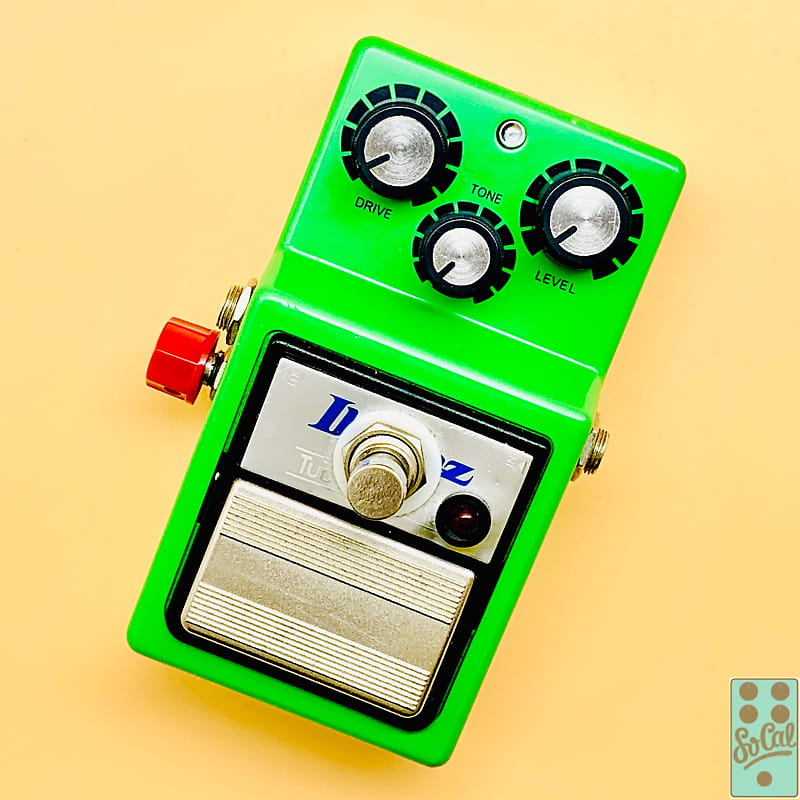 JHS Ibanez TS9 Tube Screamer with Rare Volume Boost Mod