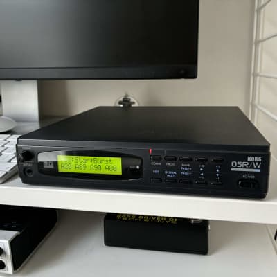 KORG 05R/W AI² Vintage Digital Synthesis Module. 1990s - Black