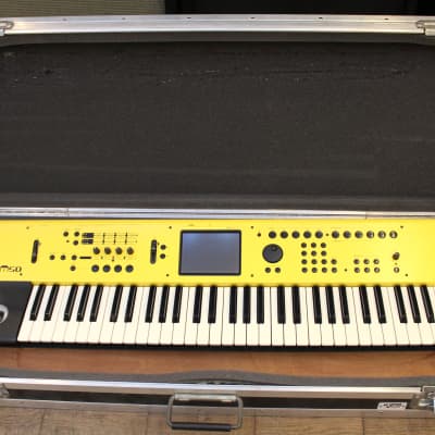 Korg M50-61 Yellow Music Workstation | Reverb UK