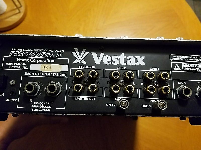 Vestax PMC-07 Pro D - SAMURAI Series!