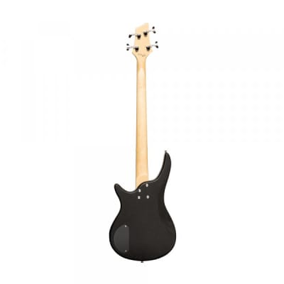 Stagg SBF-40 BLK Fusion Solid Ash Body Hard Maple Bolt-on Neck 4-String Electric Bass Guitar image 4