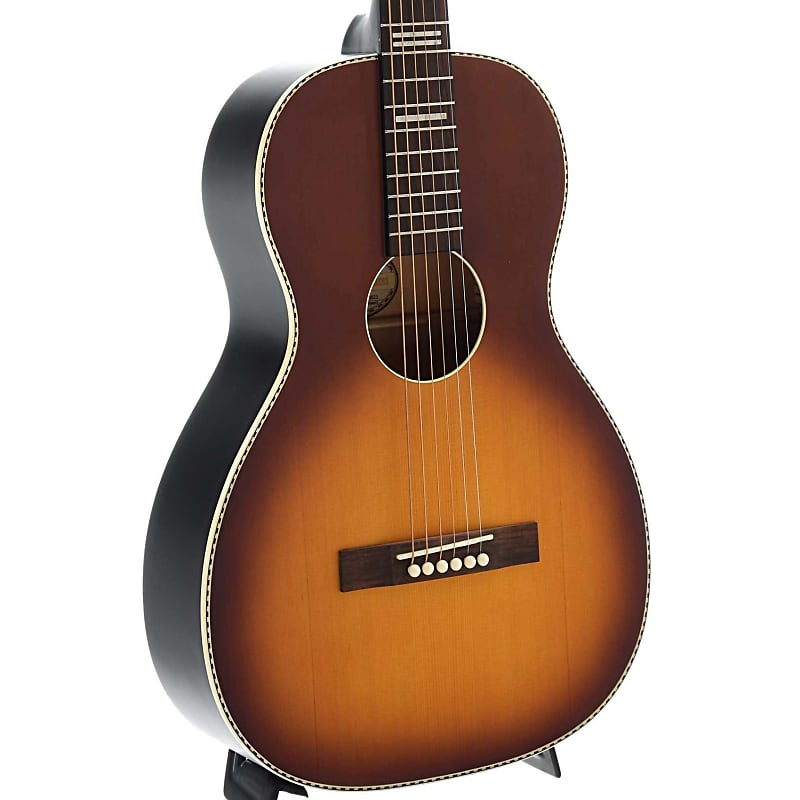 Recording King LeftHanded Parlor Guitar Tobacco Sunburst Reverb