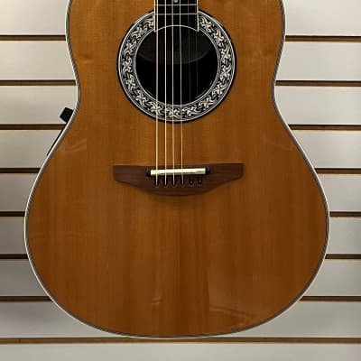 Ovation 1719 Custom Legend Made in the USA Acoustic Guitar Natural 