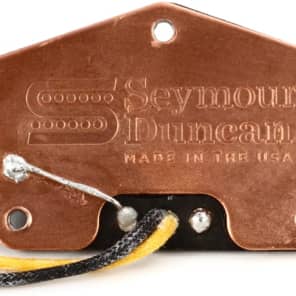 Seymour Duncan STL-1B Vintage Broadcaster Bridge Tele Single Coil Pickup - Black image 4