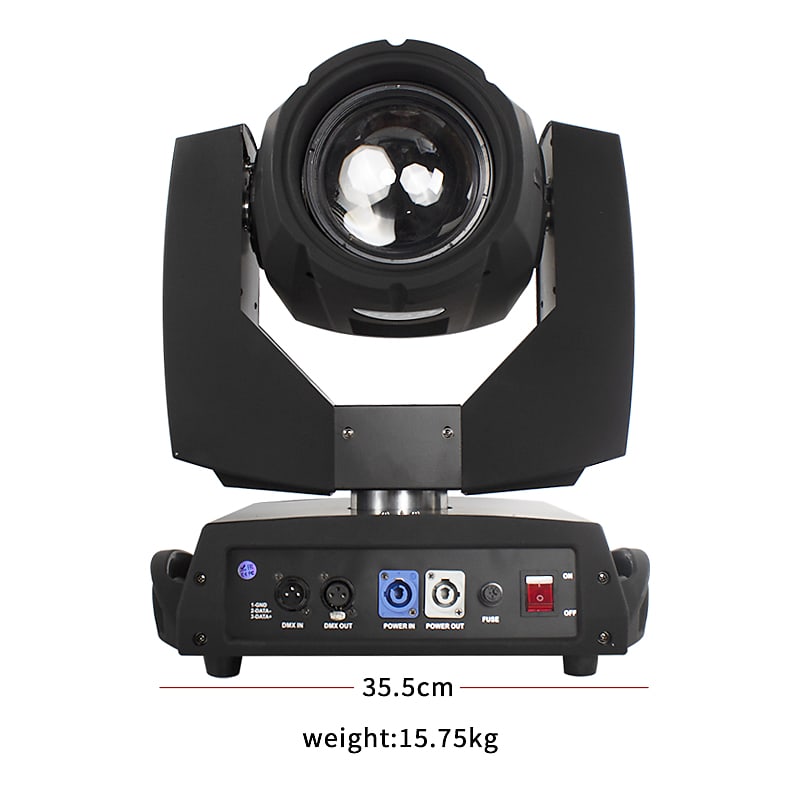 230W 7R Beam Moving Head Light Dual Flight Case with Wheels Fly Case US  Stock