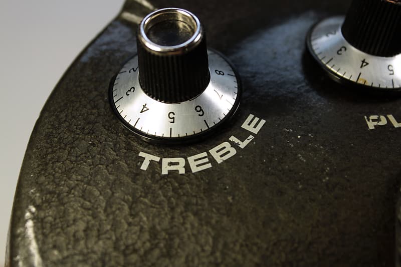 Arbiter Treble & Bass Face 1966 Black Hammertone | Reverb