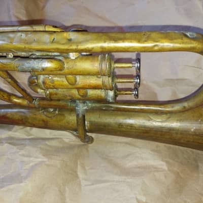 Unmarked baritone, For Parts/Repair/Decoration, 24 inch long image 7