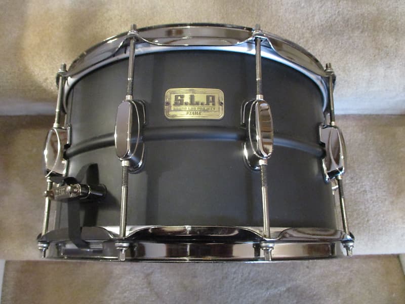 Tama Sound Lab Project (SLP) 14 X 8 Snare Drum, 10 Lugs, Black Chrome  Hardware - Excellent!