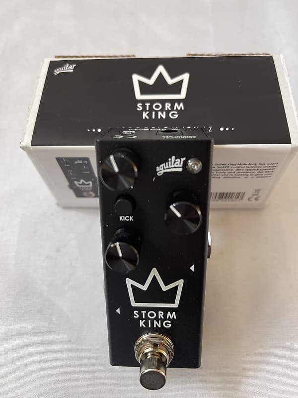 Aguilar Storm King Bass Distortion / Fuzz 2022 - Present - Black