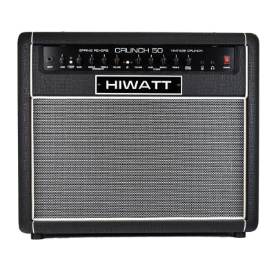 Hiwatt Crunch 50R Combo 50W Guitar Amp Combo w/ 1x12” Octapulse Speaker image 1