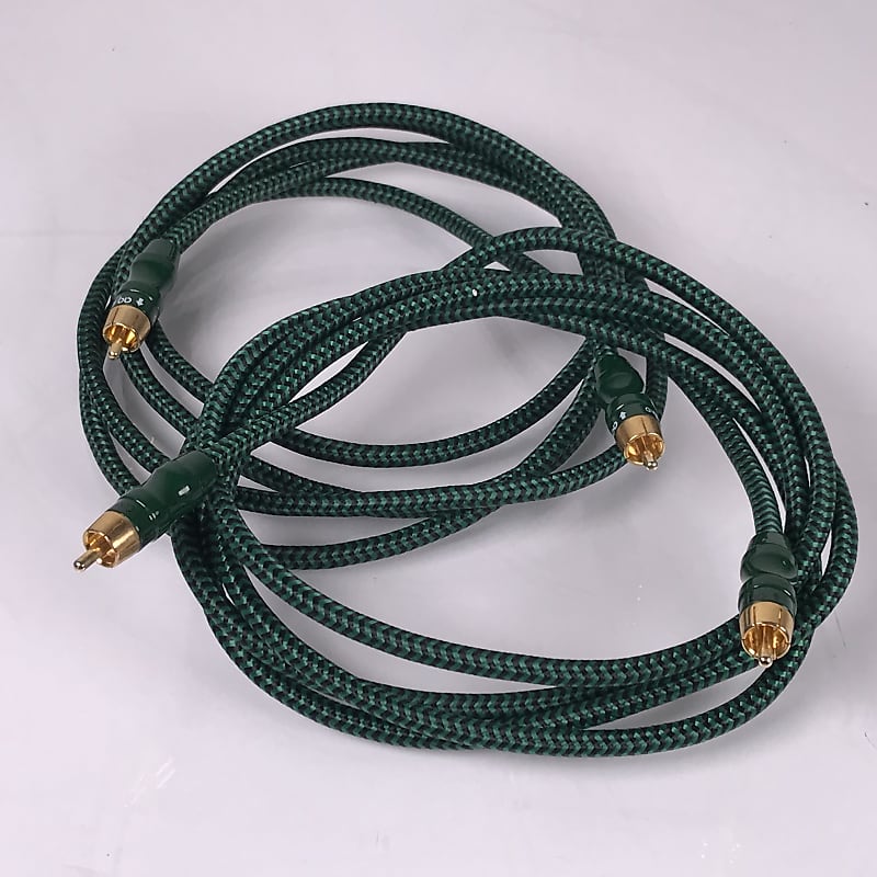 AudioQuest Copperhead RCA Interconnect Cable 2x2m (pair) Reverb