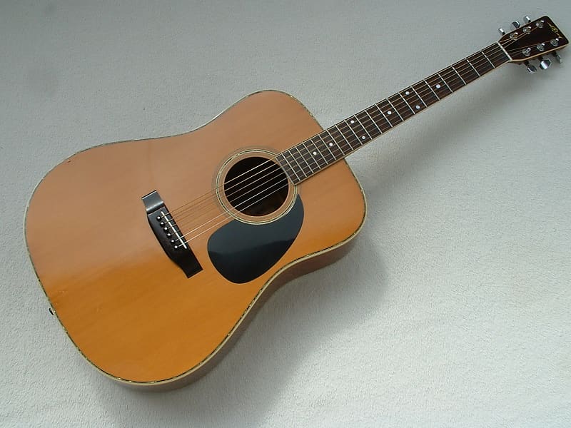 Marlin MF 515 Western Japan 1977 Acoustic Guitar Natur Vintage 6 String Akustische Gitarre Terada image 1