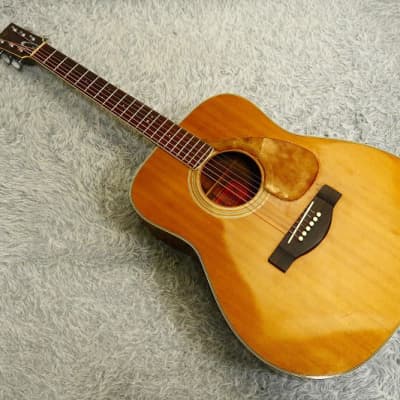 Immagine Vintage Yamaha FG-350 Red Label Rare Honduras Rosewood body Made in Japan - 25