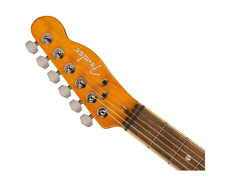Used Fender Custom Telecaster FMT HH - Amber w/ Laurel FB