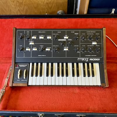 Moog Prodigy c 1980 original vintage USA analog synth synthesizer