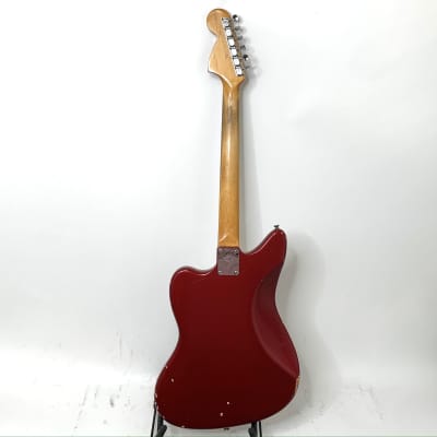 Fender Jaguar 1966 - Candy Apple Red Matched Headstock image 6