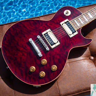 2013 Edwards by ESP E-LP-92SD/QM Limited Model - Black Cherry Finish - Made In Japan - Pro Set-Up! image 1