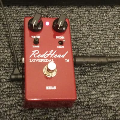 Lovepedal RedHead High Gain Overdrive Distortion Pedal | Reverb