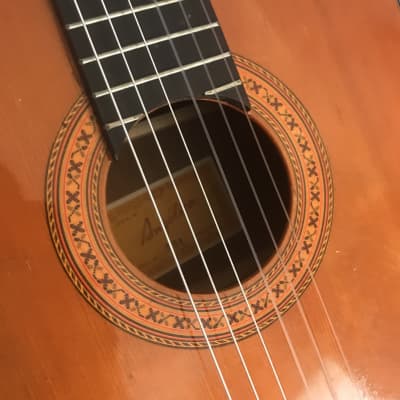1970s Angelica Model 531 Classical Guitar - Japan - Set Up - Nice image 3