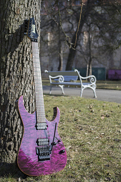 Ibanez J-Custom JCRG1712 1998 Purple | Reverb