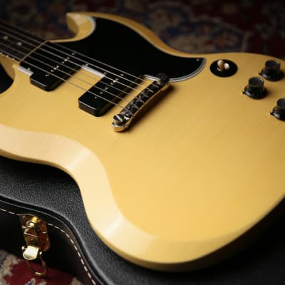 2021 Gibson Custom Shop Murphy Lab 1963 SG Special Reissue Ultra Light Aged Classic White image 16