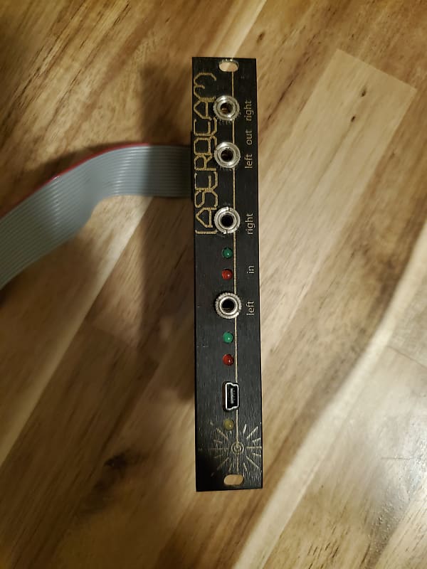 laserbeam audio USB interface eurorack 4hp Reverb