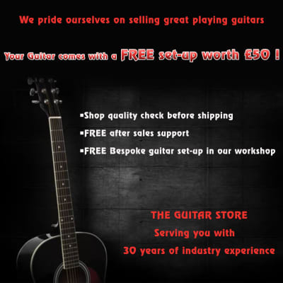 Cort G250-BLK G Series Left Handed Electric Guitar in Black image 3