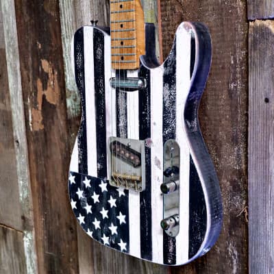 Keith Holland Customs T-ANS #1284 Stars & Stripes w/ Deluxe Gig Bag image 9