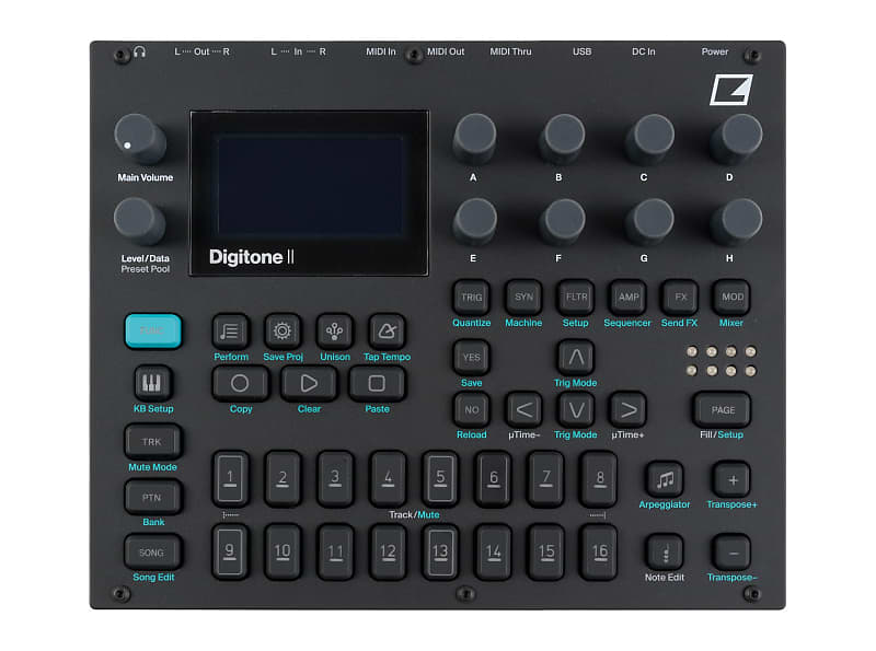 Elektron Digitone II 16-Track Polyphonic Digital Synthesizer
